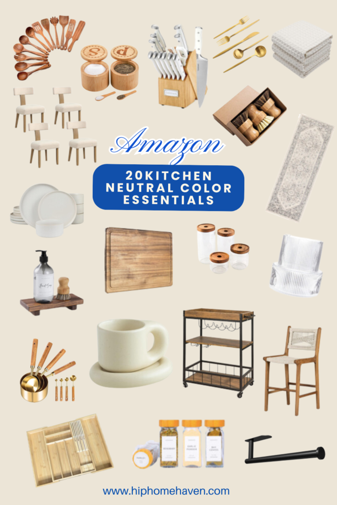 20 Amazon Kitchen Neutral Color Essentials