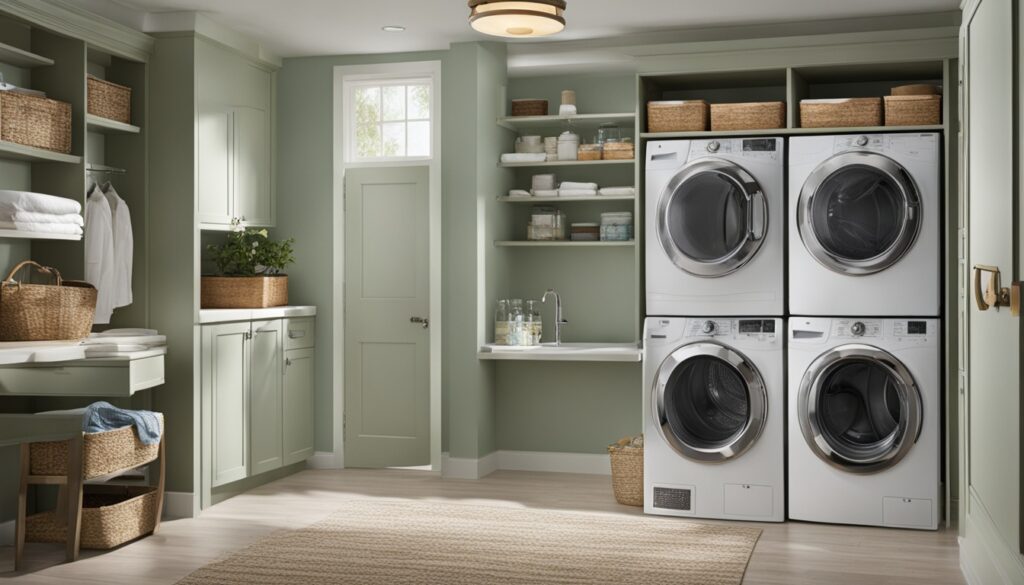 laundry room organization